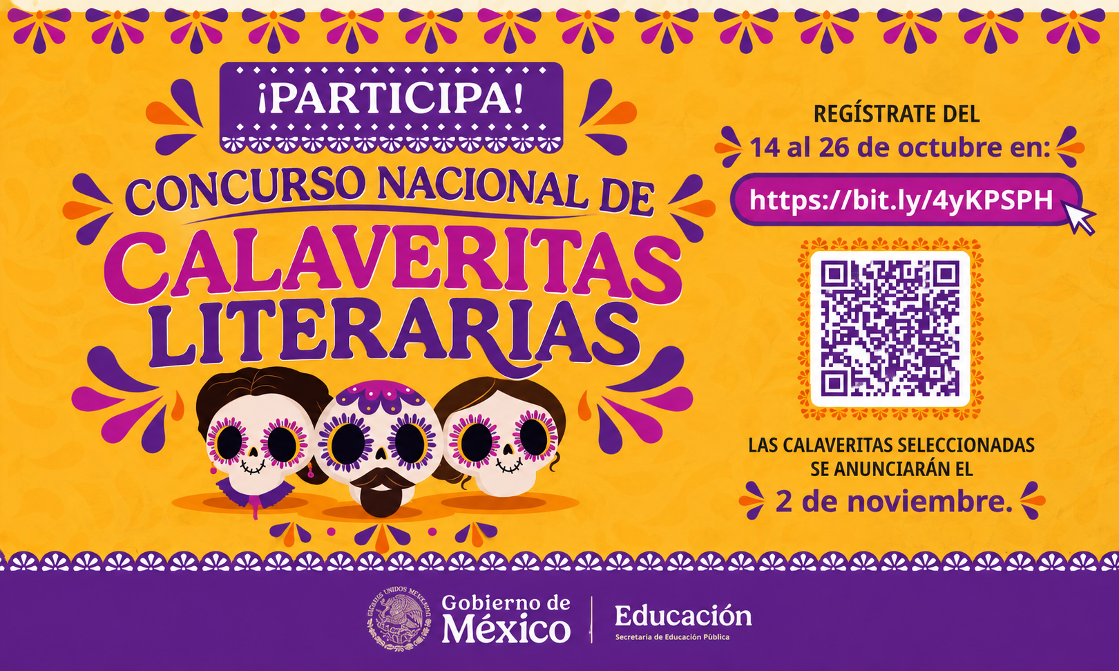 Concurso Nacional de Calaveritas Literarias